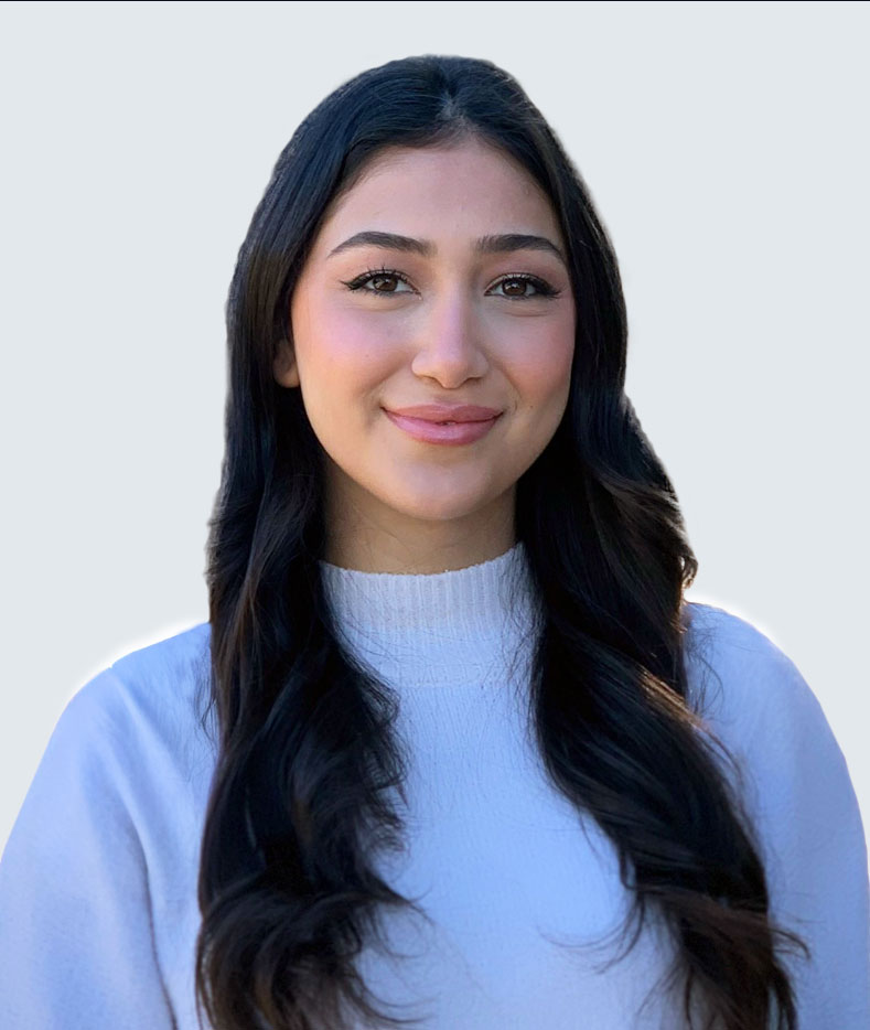 Portrait of Caitlin Gharibeh, LMFT, clinical program director at Evolve Treatment Center.