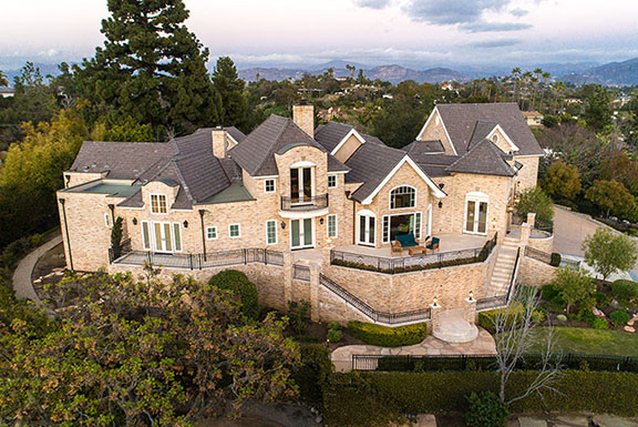 aerial shot of evolve residential treatment center for teens in san diego